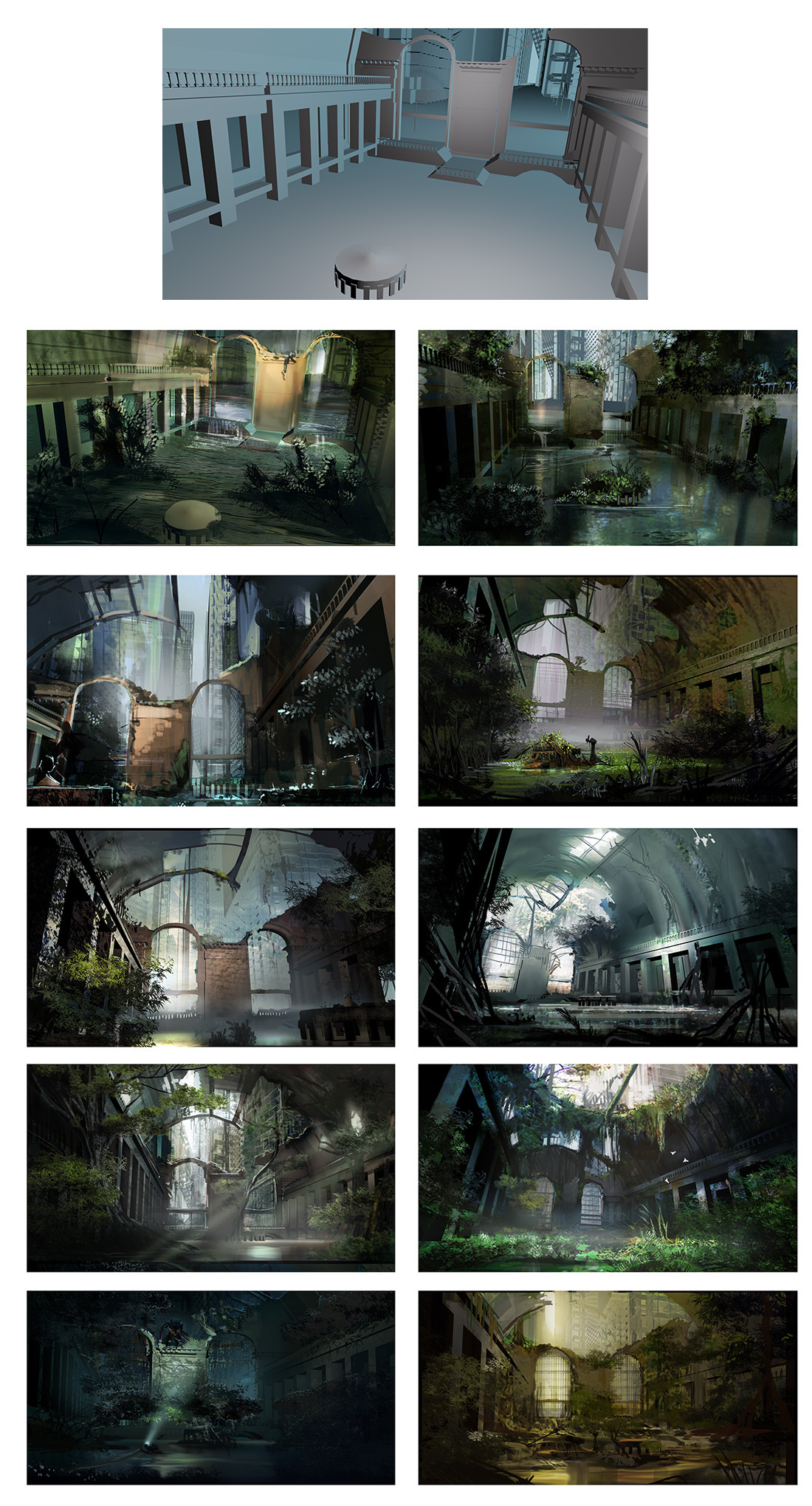 Grand Central Station Thumbnails